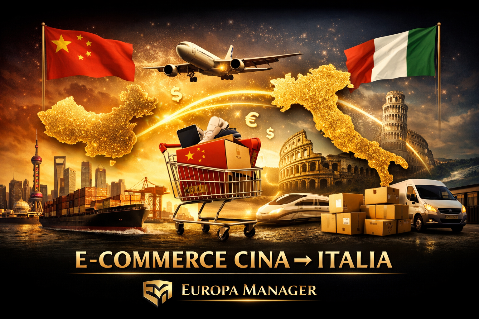 COME APRIRE UN E‑COMMERCE DALLA CINA ALL’ITALIA